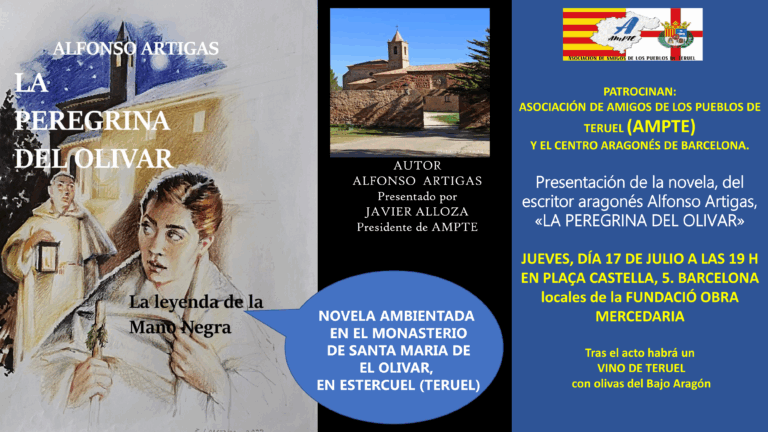 PRESENTACIÓN del LIBRO “LA PEREGRINA DEL OLIVAR”